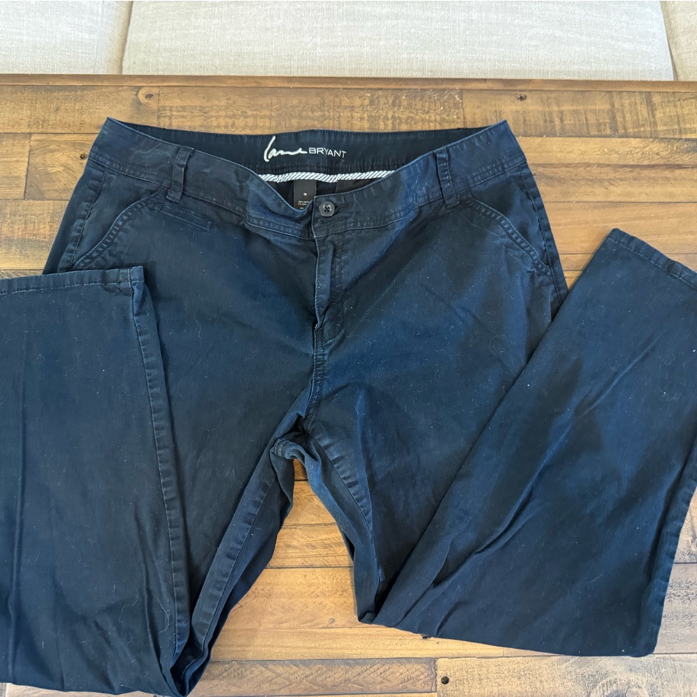 Lane Bryant Black Pants